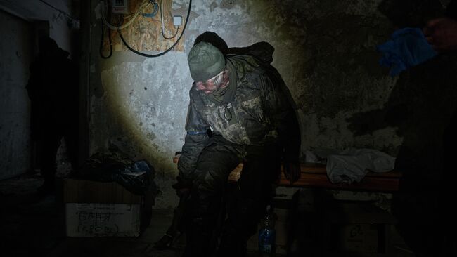 Украинский военнослужащий