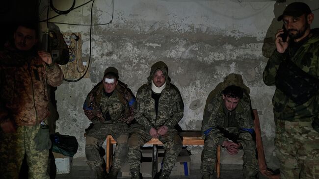 Раненые солдаты ВСУ в Сумской области