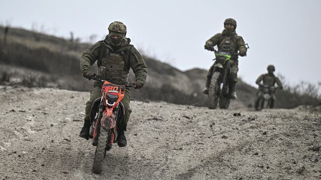 Российские военнослужащие в зоне СВО