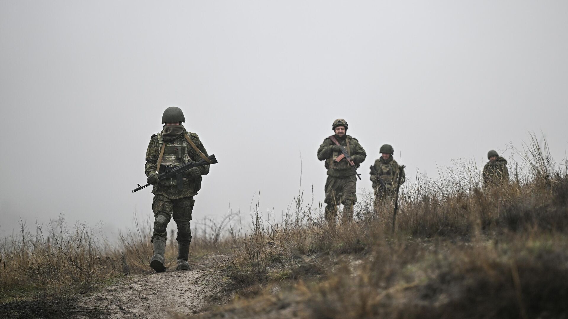 Российские военнослужащие в зоне СВО