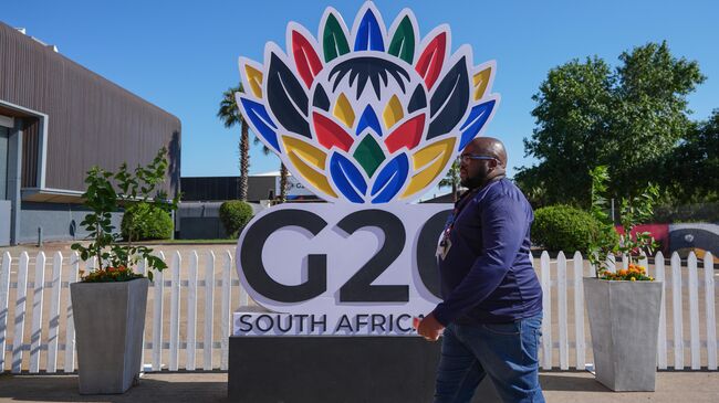 Открытие саммита лидеров Группы двадцати в Йоханнесбурге, ЮАР. 22 ноября 2025