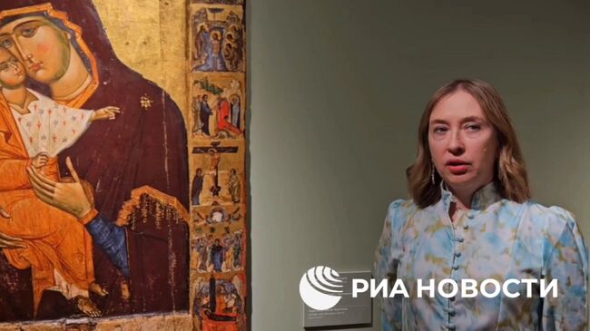 Экспозиция музея Иерусалимской Патриархии в Старом городе Иерусалима 