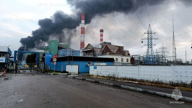 Последствия пожара на ГРЭС в Шатуре