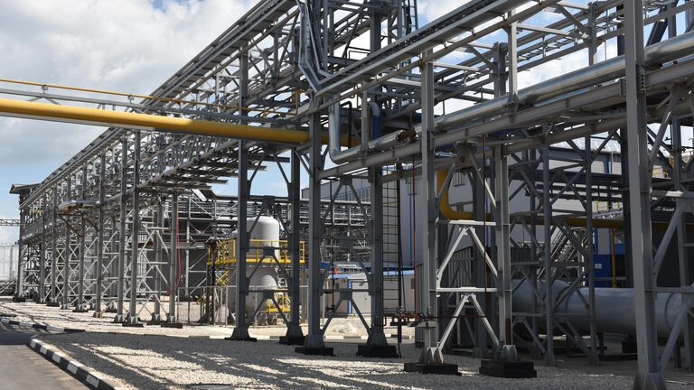 Вторая очередь комплекса по производству высокомолекулярных полимеров Вторая очередь комплекса по производству высокомолекулярных полимеров