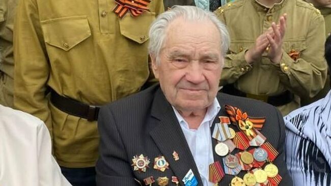 Ветеран Великой Отечественной войны Лаврентий Рубцов