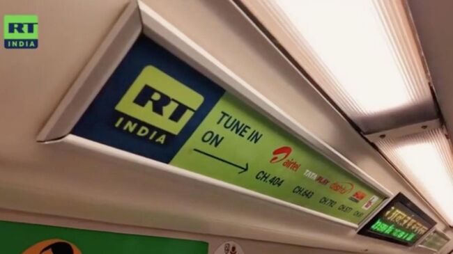 Рекламная кампания RT India
