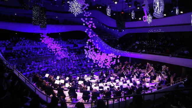 Новогодний концерт в Зале Зарядье