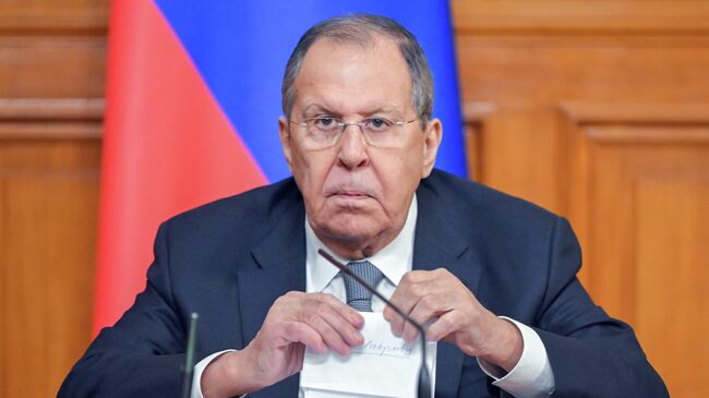 Министр иностранных дел РФ Сергей Лавров
