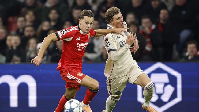 Эпизод матча ЛЧ Аякс - Бенфика