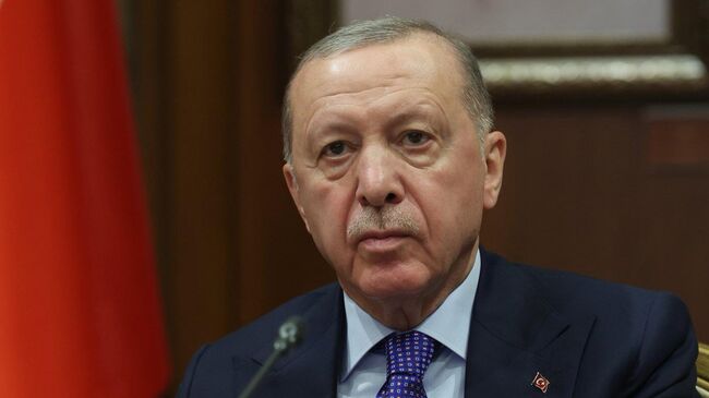 Президент Турции Реджеп Тайип Эрдоган