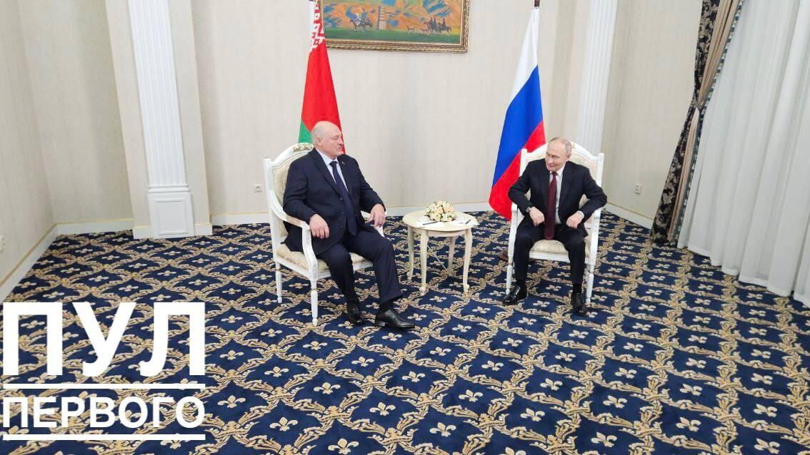 Путин и Лукашенко проводят встречу в Бишкеке