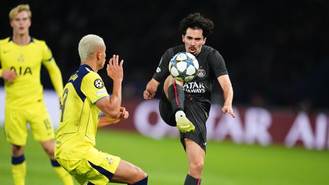 Эпизод матча ПСЖ против Тоттенхэма в Лиге чемпионов