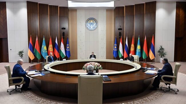 Сессия Совета коллективной безопасности ОДКБ в Бишкеке