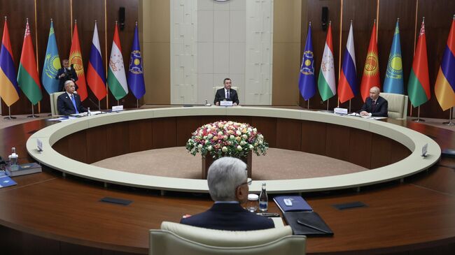 Заседание Совета коллективной безопасности ОДКБ в Бишкеке