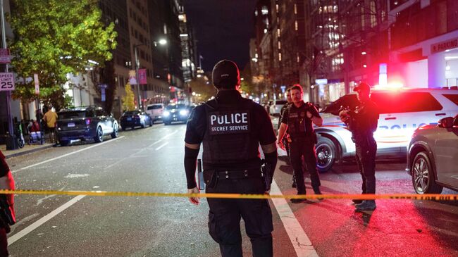 Обстановка на месте стрельбы в Вашингтоне