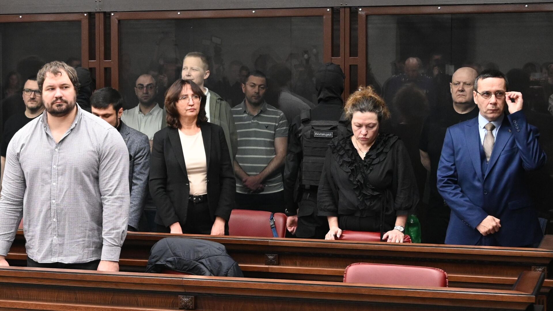 Оглашение приговора по делу о теракте на Крымском мосту в Южном окружном военном суде в Ростове-на-Дону. 27 ноября 2025 - РИА Новости, 1920, 27.11.2025