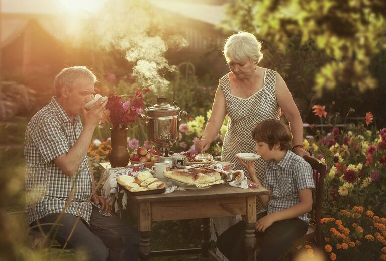 Фотография Ольги Тарасовой Вечерние посиделки Фотография Ольги Тарасовой Вечерние посиделки