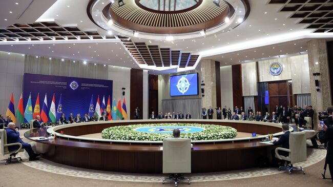 Заседание Совета коллективной безопасности ОДКБ в расширенном составе в Бишкеке