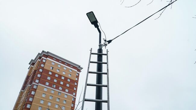 Новые светодиодные фонари установили в Химках