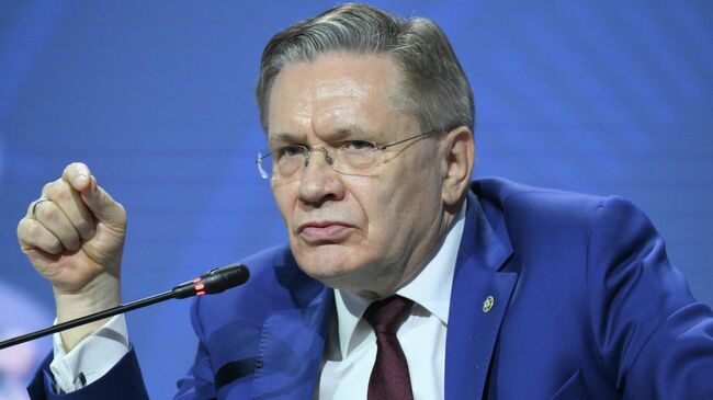 Генеральный директор государственной корпорации Росатом Алексей Лихачев на КМУ-2025