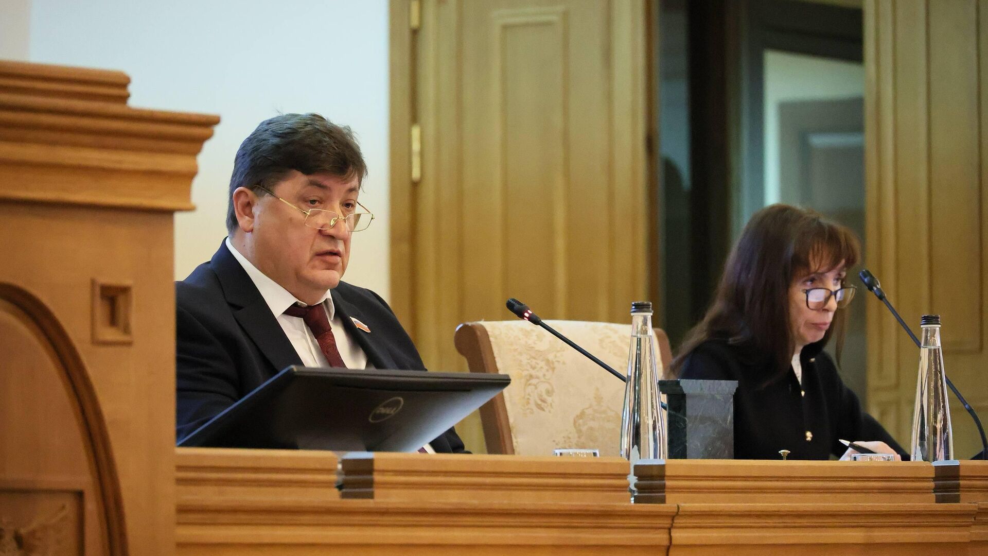 Председатель Белгородской областной Думы Юрий Клепиков - РИА Новости, 1920, 27.11.2025