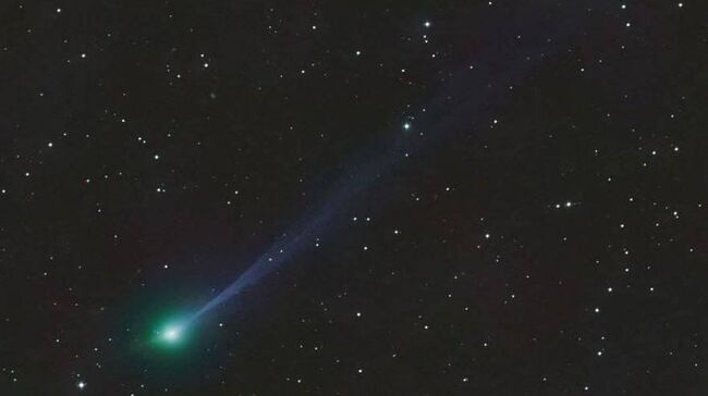 У межзвездного объекта 3I/ATLAS наблюдается редкий пылевой антихвост