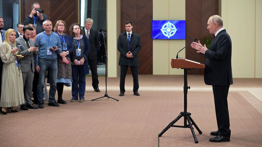 Путин назвал условие прекращения конфликта на Украине