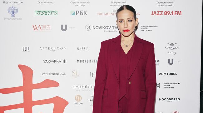 Телеведущая Юлия Барановская 