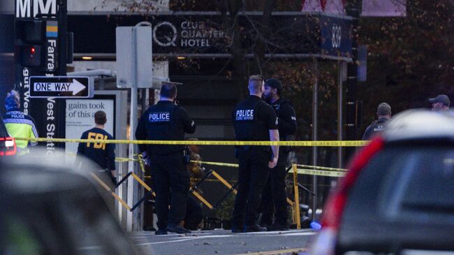 Обстановка на месте стрельбы в Вашингтоне