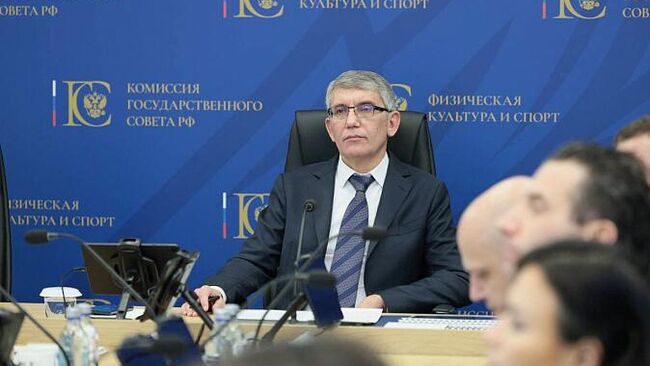 Губернатор Тульской области, председатель комиссии Госсовета РФ по направлению Физическая культура и спорт Дмитрий Миляев