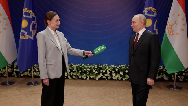 Интервью Владимира Путина главному редактору Номад ТВ Наталье Кролевич