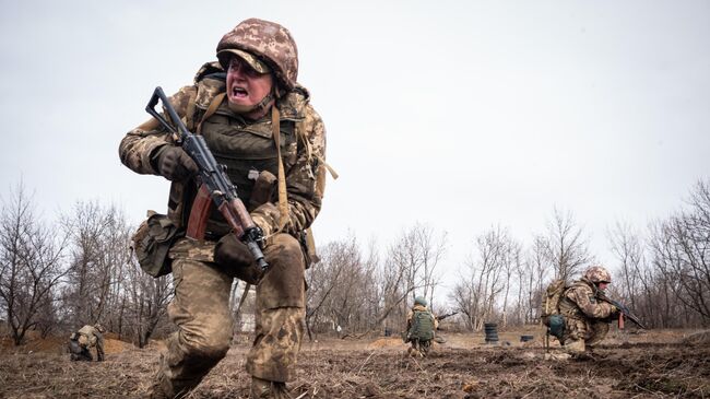 Украинские военные