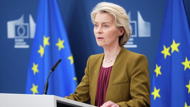 Председатель Европейской комиссии Урсула фон дер Ляйен
