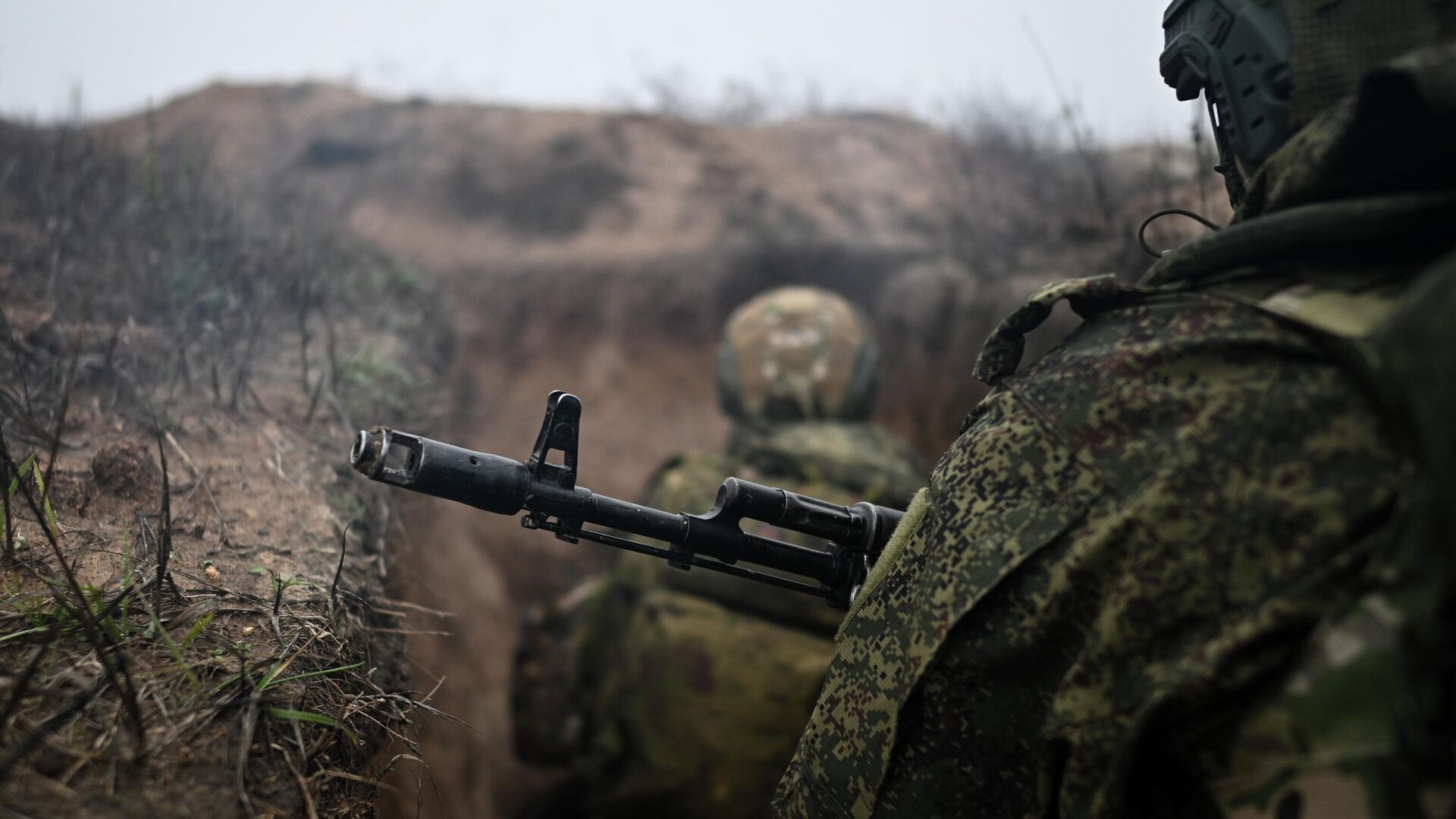 Российский военнослужащий в зоне СВО - РИА Новости, 1920, 09.12.2025
