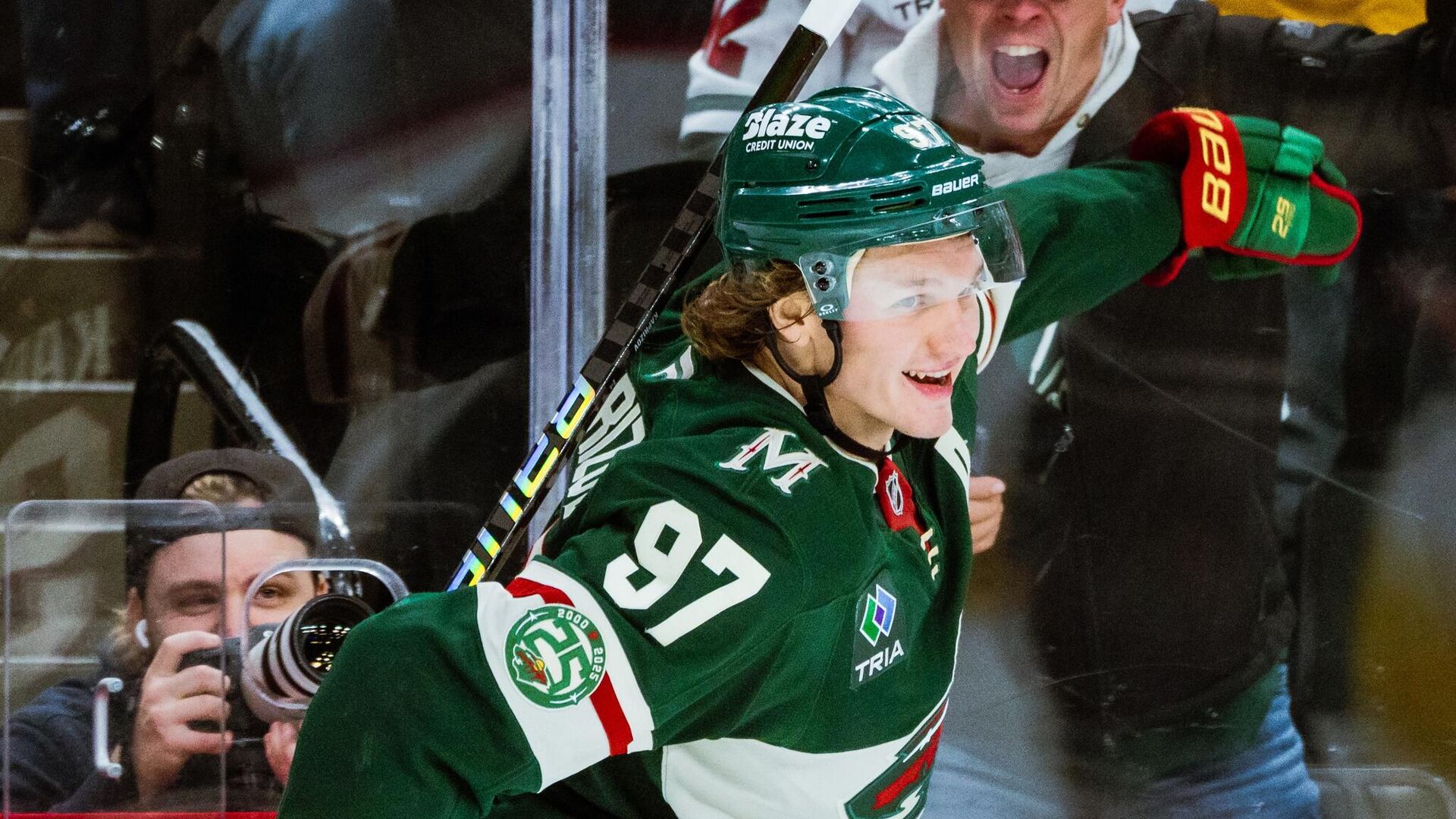 Хоккеист Миннесоты Уайлд Кирилл Капризов Хоккеист Миннесоты Уайлд Кирилл Капризов - РИА Новости, 1920, 15.12.2025