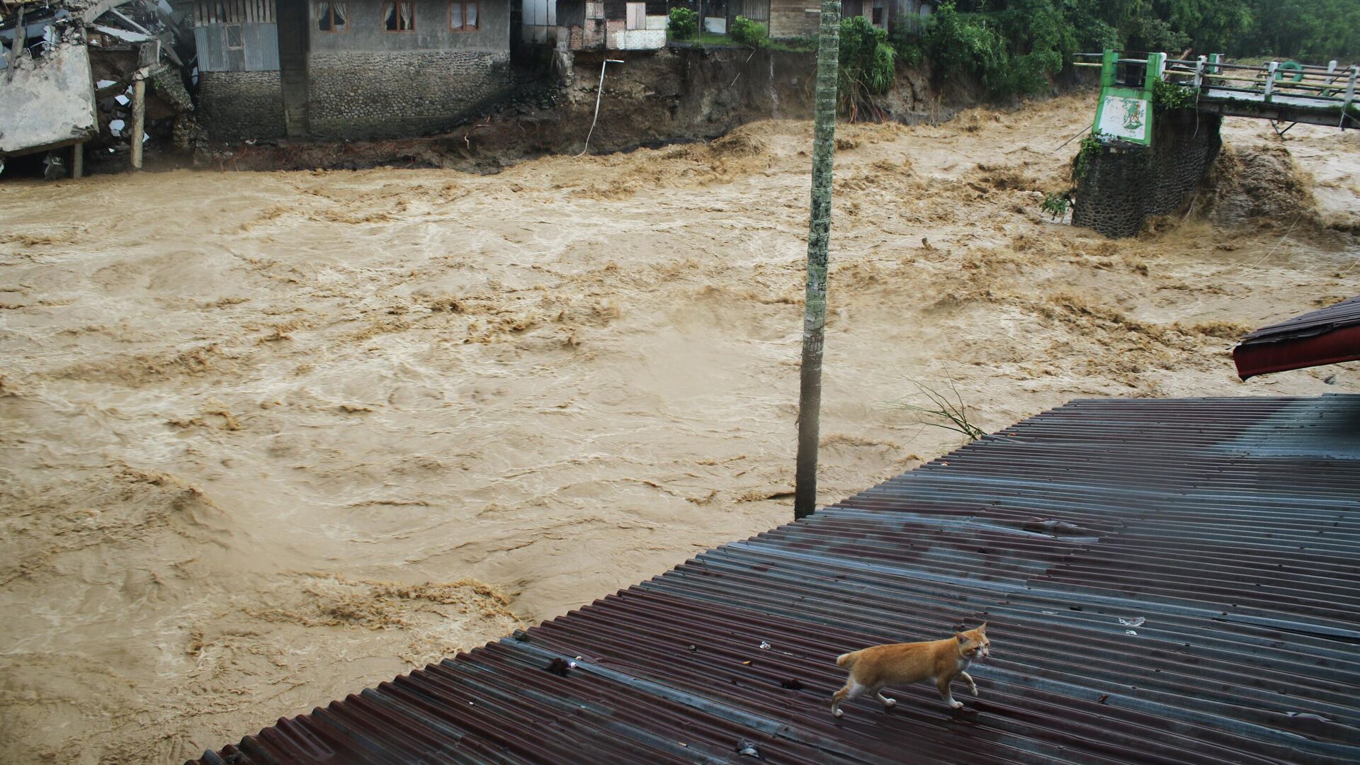 Последствия наводнения в Индонезии - РИА Новости, 1920, 05.12.2025