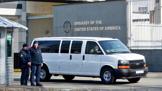 Здание посольства США в Киеве