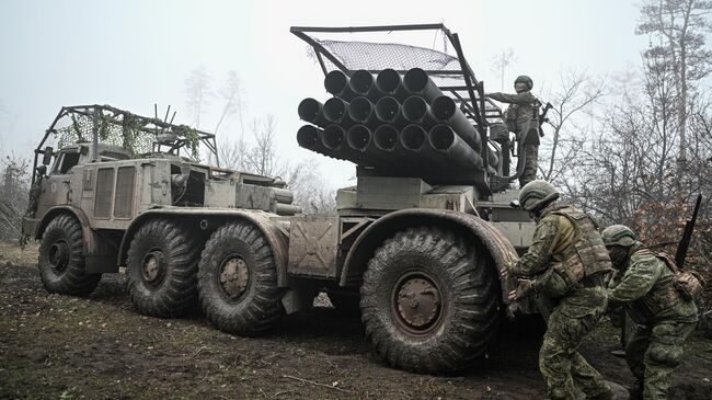 Российские военнослужащие в зоне СВО
