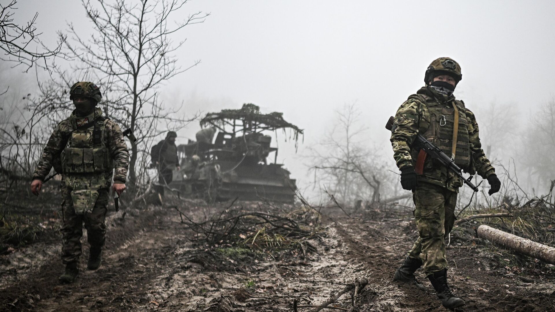 Российские военнослужащие в зоне СВО - РИА Новости, 1920, 30.11.2025