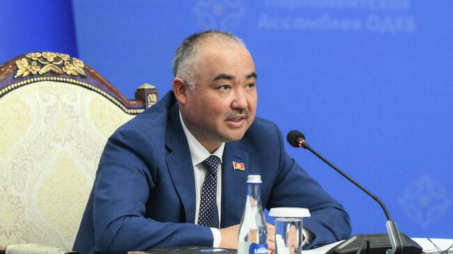 Председатель Жогорку Кенеша Киргизской Республики Нурланбек Тургунбек уулу