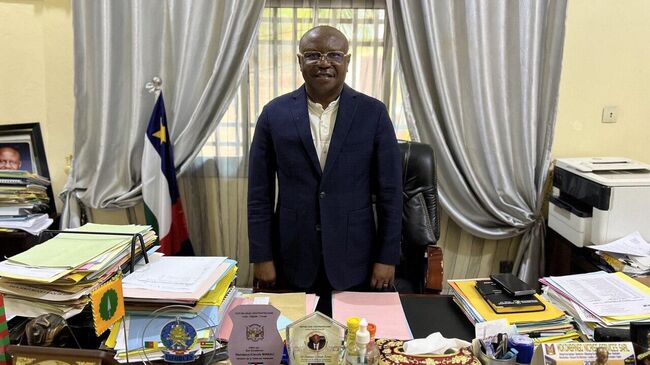 Министр обороны ЦАР Клод Рамо Биро