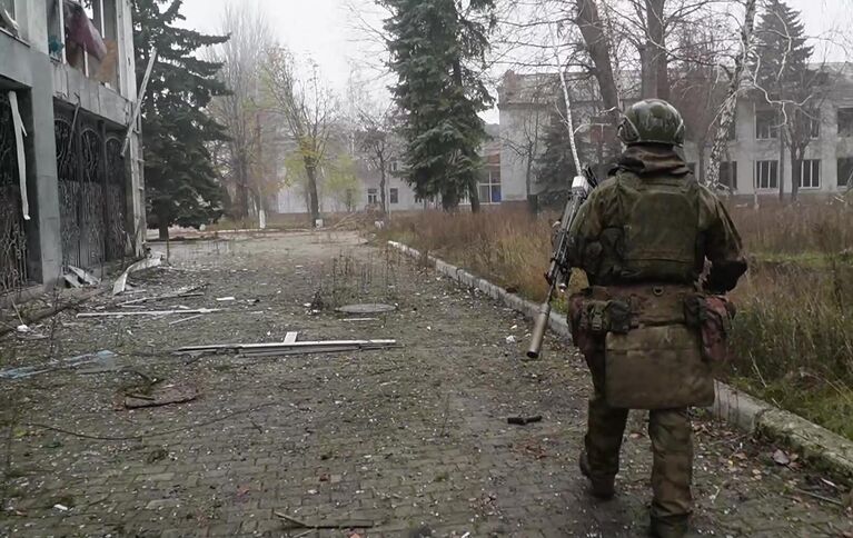 Освобожденный Красноармейск в ДНР