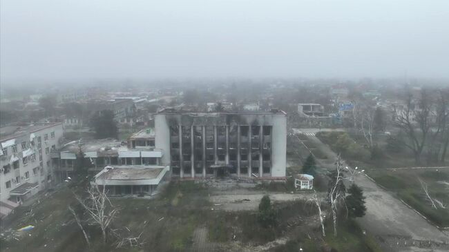 Освобожденный Красноармейск в ДНР