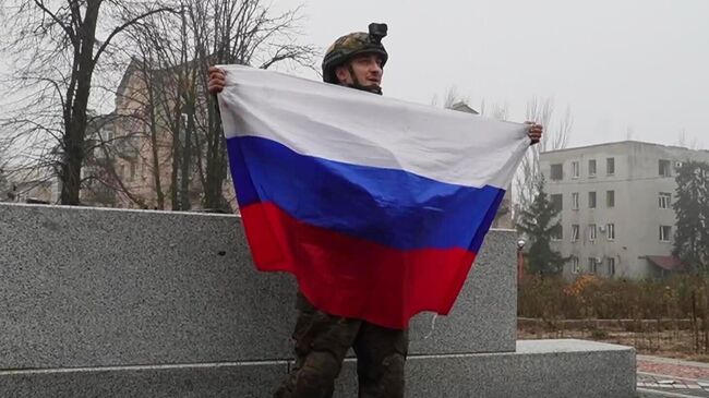 Освобожденный Красноармейск в ДНР