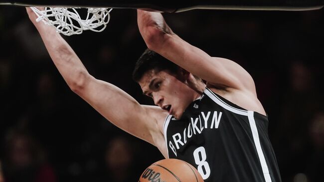 Российский баскетболист Бруклин Нетс Егор Демин