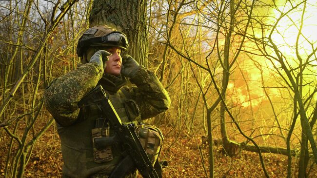 Российский военнослужащий