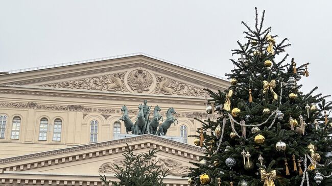 Здание Большого театра в Москве