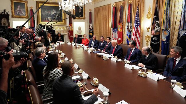 Заседание кабинета министров в Белом доме. 2 декабря 2025