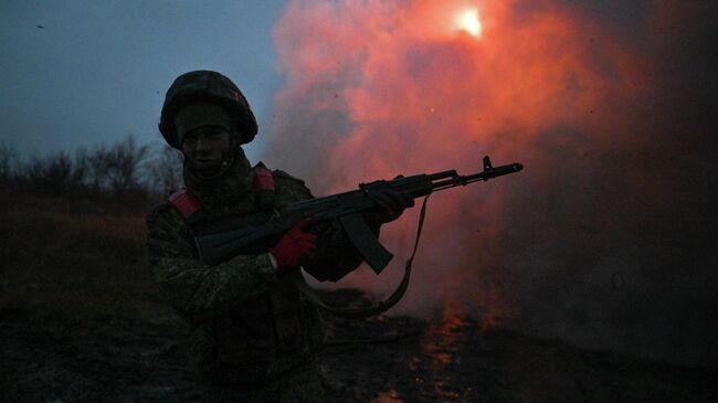 Боевая работа РСЗО Град группировки войск Центр на Красноармейском направлении СВО