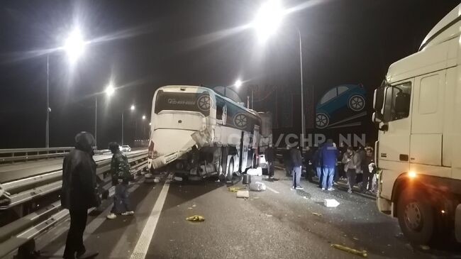 ДТП на трассе М-12 в Нижегородской области